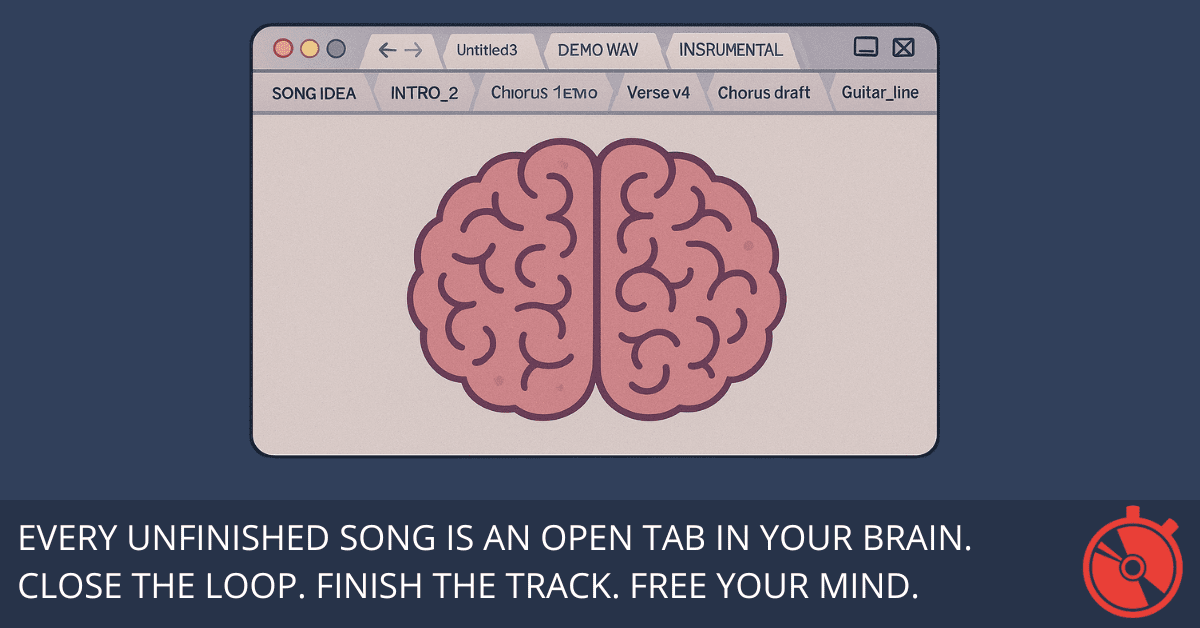 5 Ways Half-Finished Songs Kill Your Momentum (And How to Stop Bleeding Creative Energy)