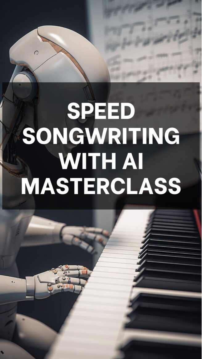 Speed Songwriting With AI Masterclass