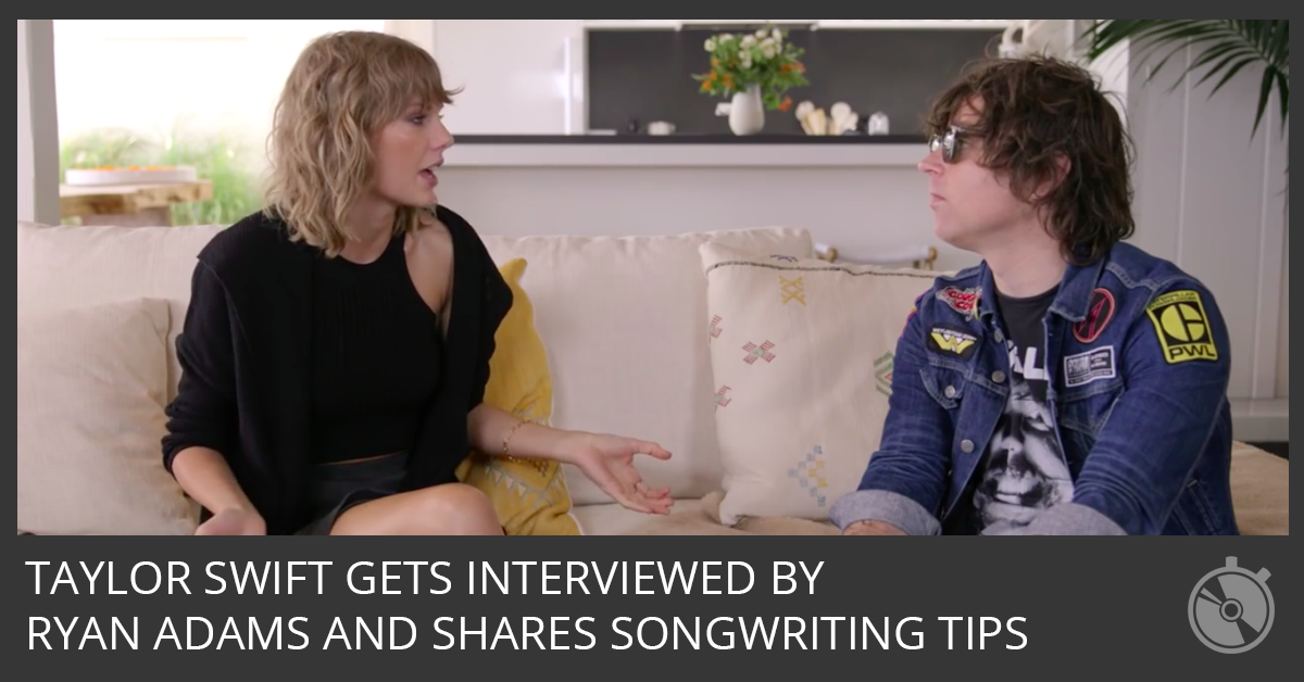 Taylor Swift Gets Interviewed by Ryan Adams