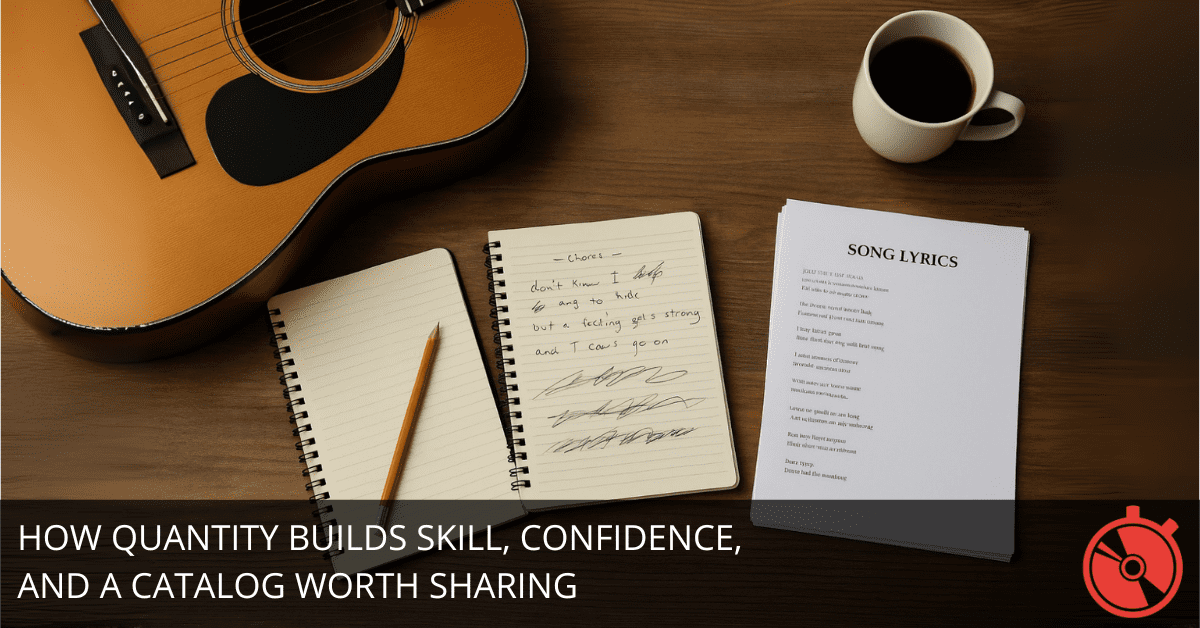 Why Writing 10 Bad Songs Is the Fastest Path to 1 Good One