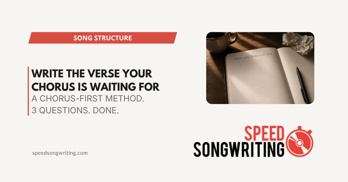 How to Write a Verse in a Song