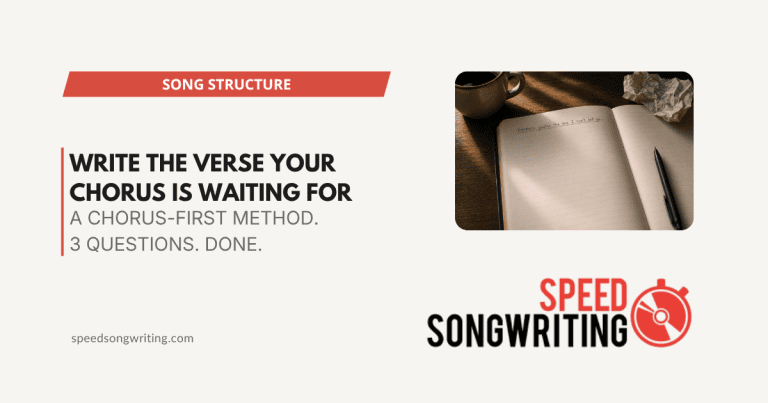 How to Write a Verse in a Song (When You Don't Know Where to Start ...